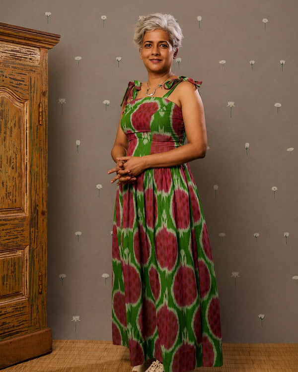 Ikat Watermelon Tie-ups
