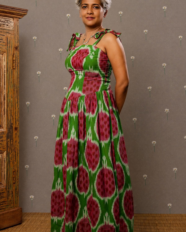 Ikat Watermelon Tie-ups