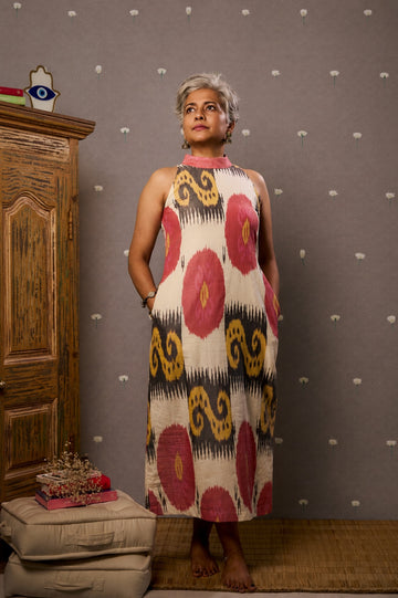 Funkadelic Ikat (Long Dress)