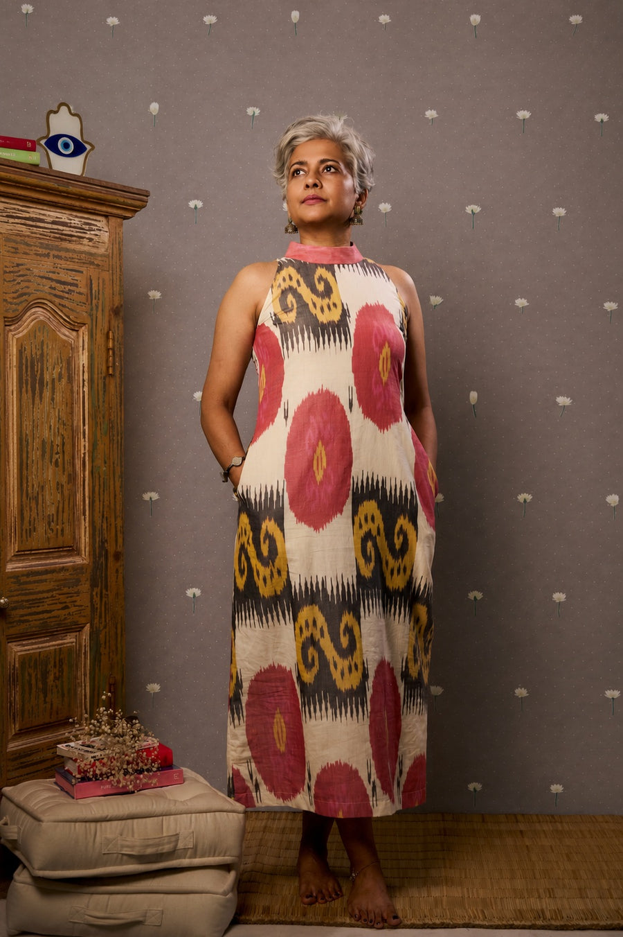 Funkadelic Ikat (Long Dress)