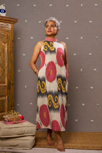 Funkadelic Ikat (Long Dress)