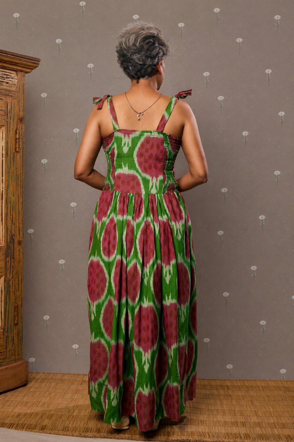 Ikat Watermelon Tie-ups