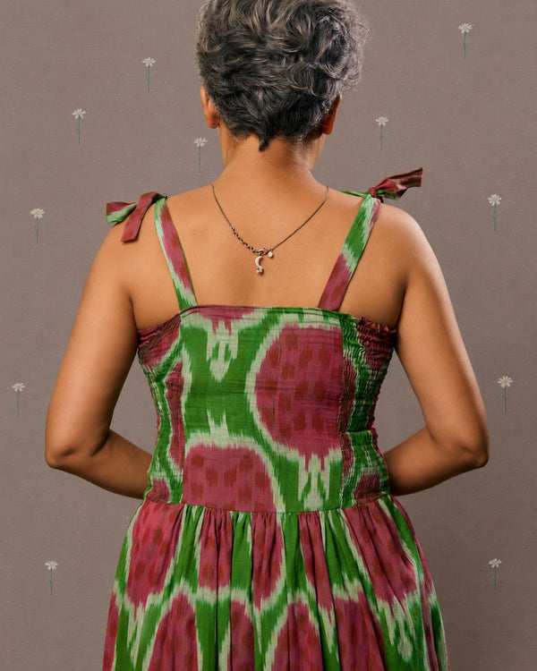 Ikat Watermelon Tie-ups
