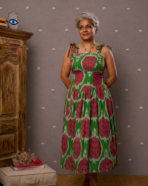 Ikat Watermelon Tie-ups