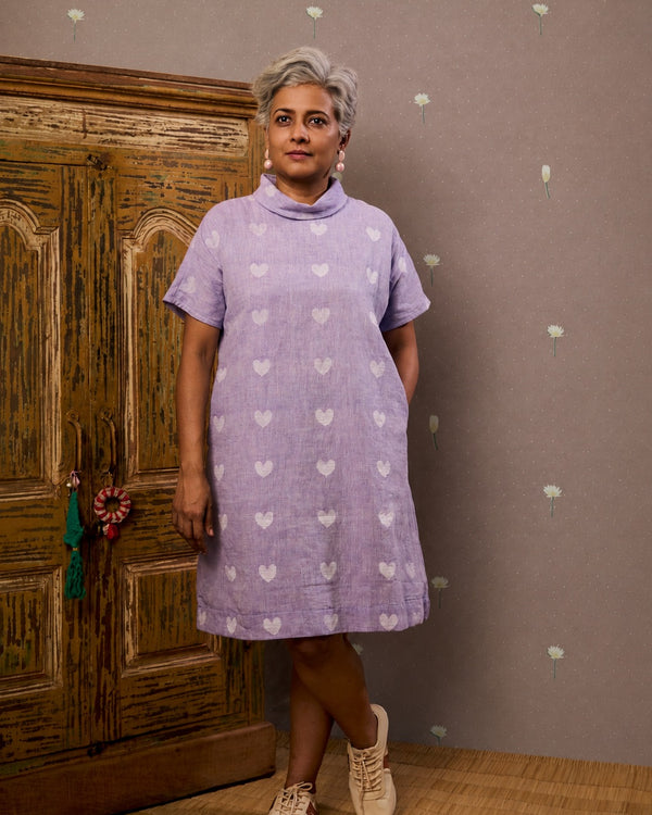 Lavender Heart Dress
