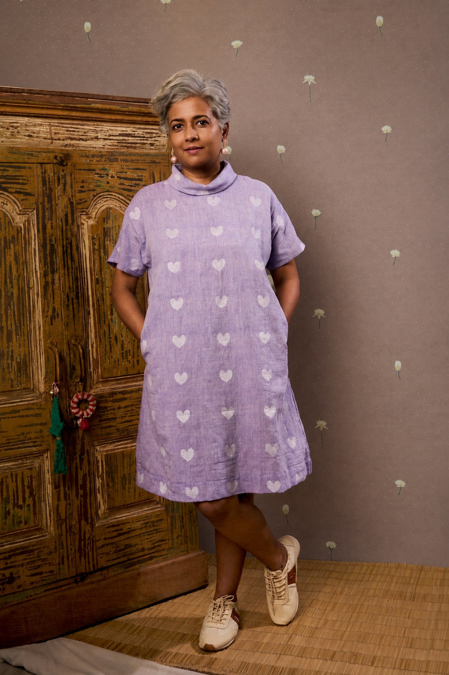 Lavender Heart Dress