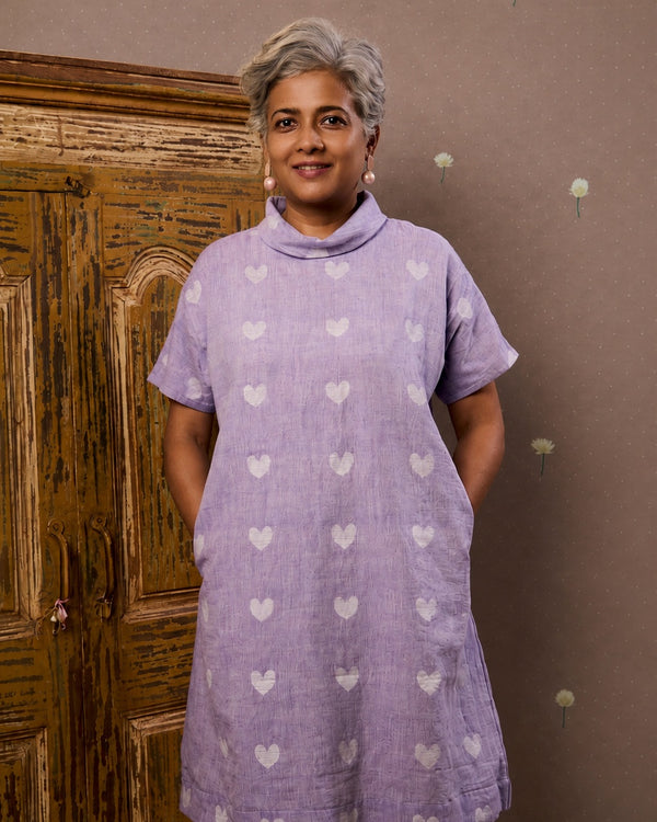 Lavender Heart Dress