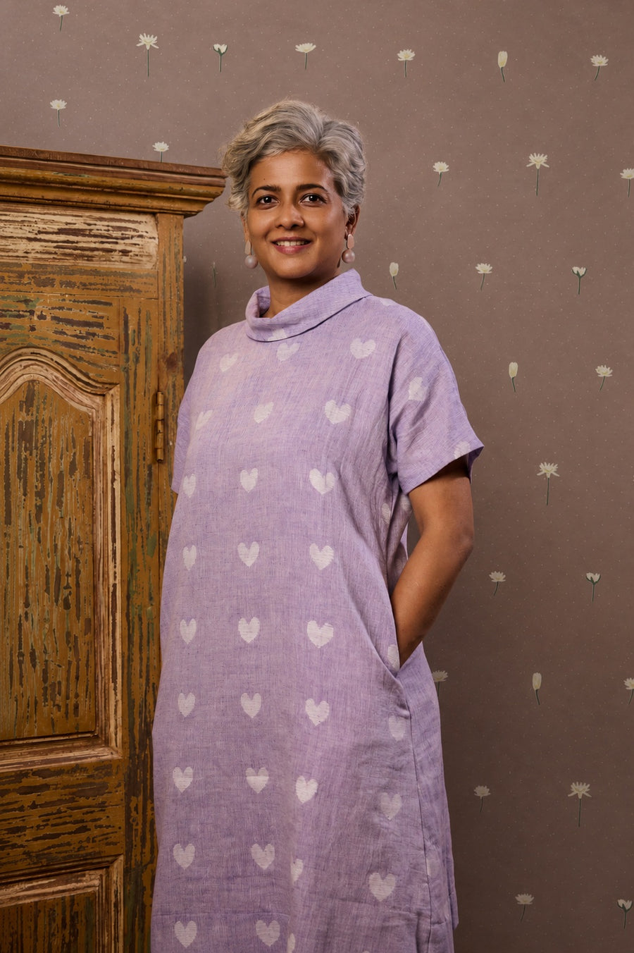 Lavender Heart Dress