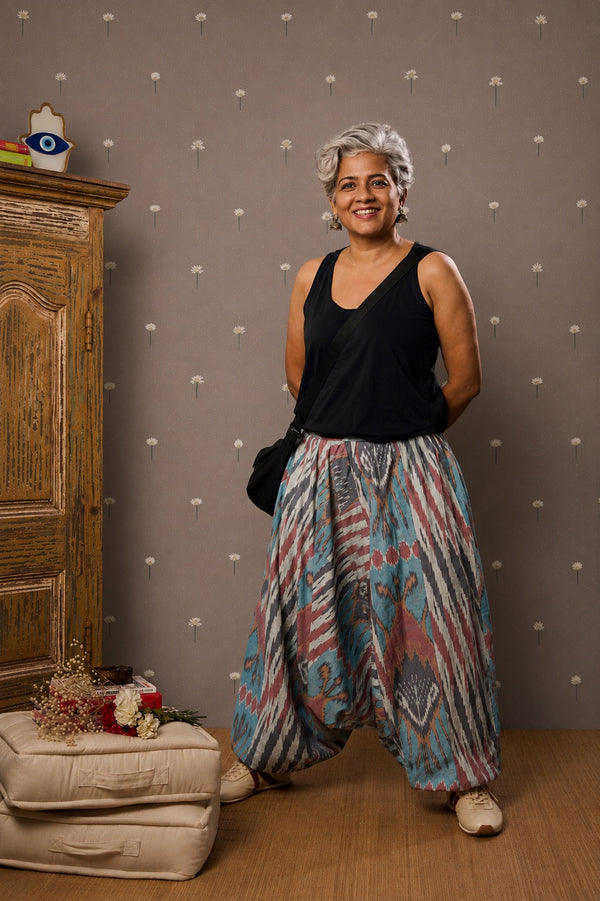 House Of Hamsa Ikat Balloon Pants – Tashkent